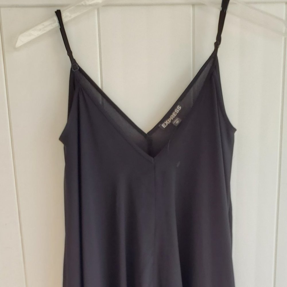EXPRESS, Dress,  Spagetti Strap Hankercheif Hem